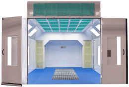 Downdraft Paint BoothHeated Full Downdraft Booth