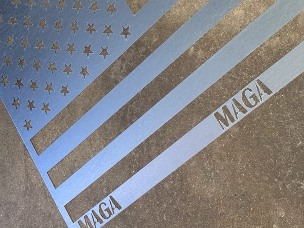 Metal American Flag - MAGA Limited Edition