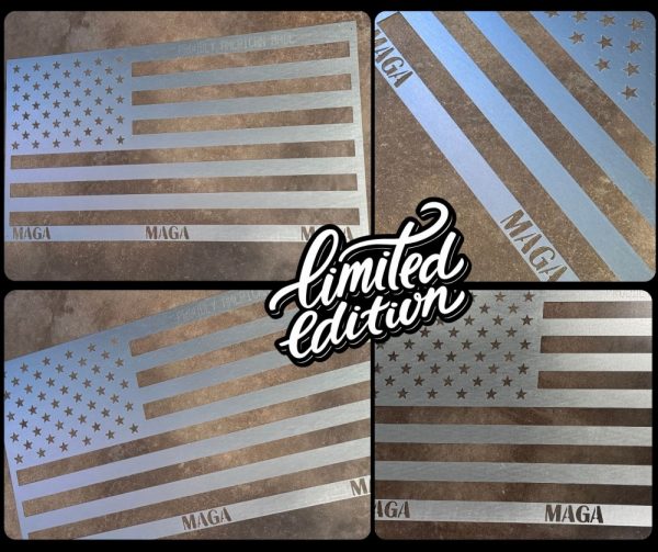 Metal American Flag - MAGA Limited Edition